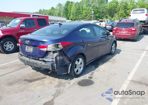 2013 Hyundai Elantra Gls from USA, damaged, VIN 5NPDH4AE1DH239769